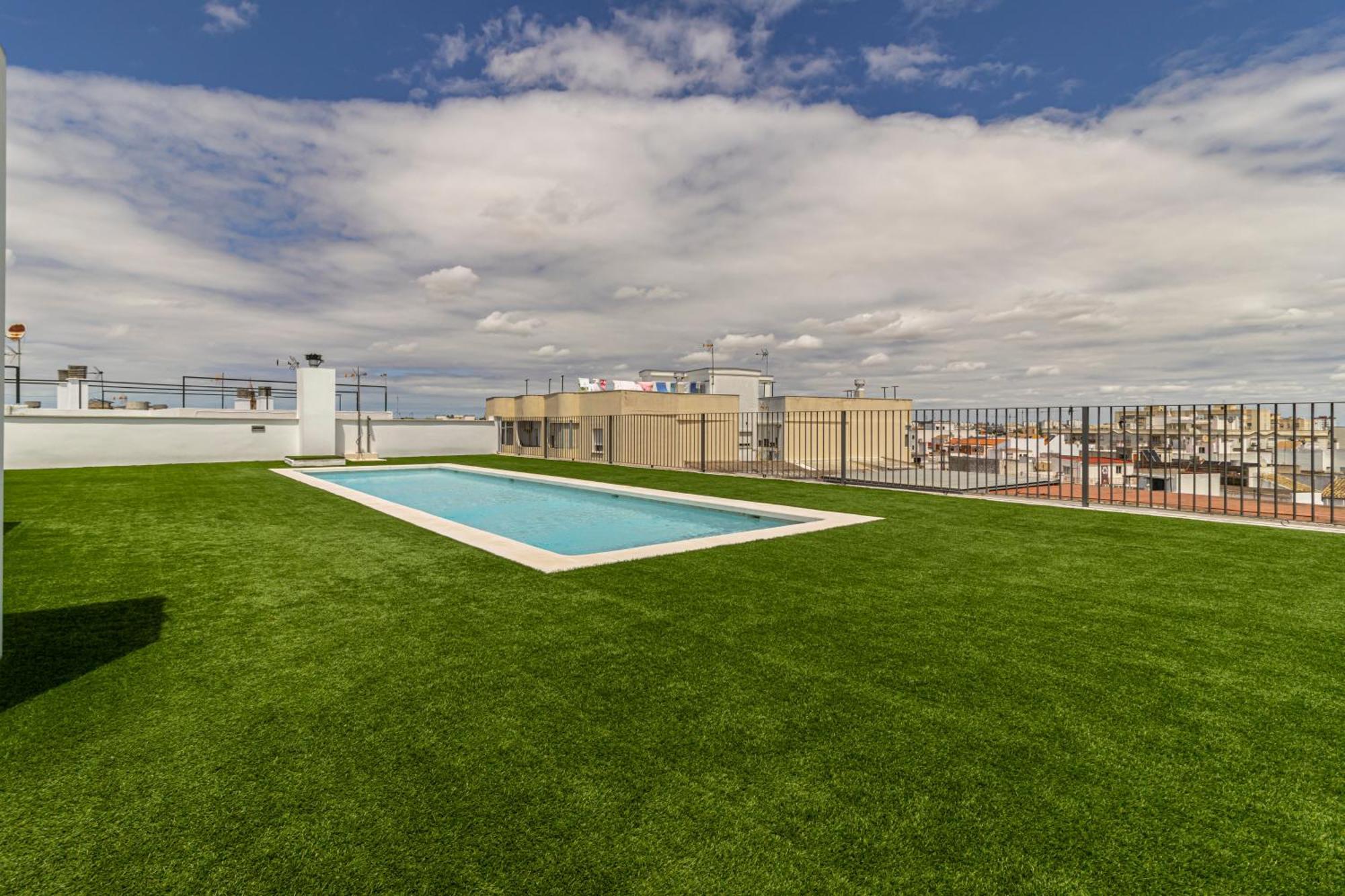 Allo Apartments San Clemente Centro 2 Habitaciones Parking Y Piscina Jerez de la Frontera Luaran gambar